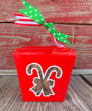 8 oz. Flavored Pecans in Christmas Cuttout Box