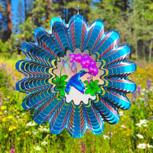 Animated Hummingbird Spinner