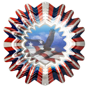 Animated Patriotic Spinner