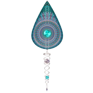 Mini Crystal Cosmic Teardrop Spinner